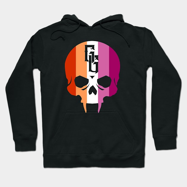 Lesbian Pride Gehenna Hoodie by highcouncil@gehennagaming.com